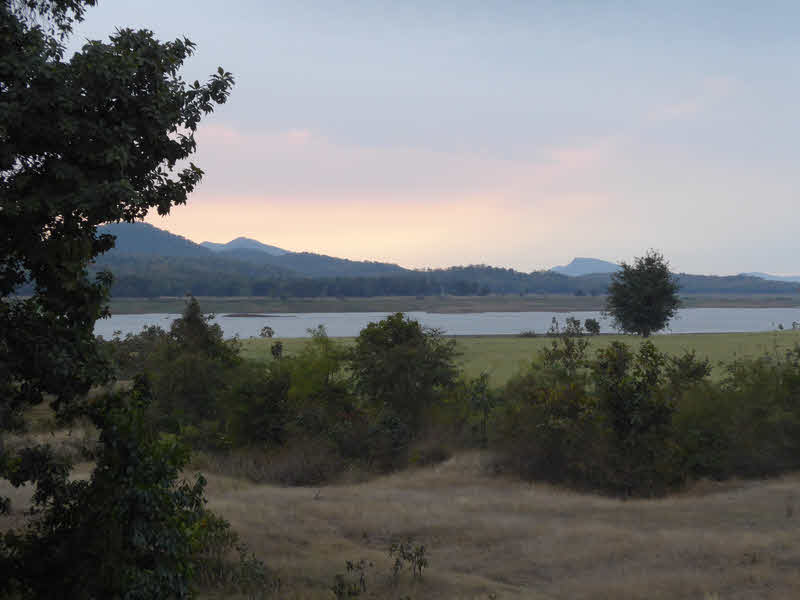 View from room, Denwa Backwater Escape